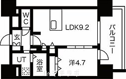 ファステートNAGOYA今池バレンシア 1LDKの間取図画像