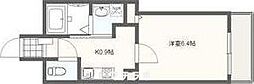 ラコルタブローン 1Kの間取図画像