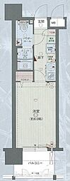 プレサンスmiu新栄 1Kの間取図画像