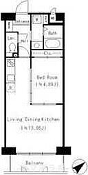 ルーエ千種 1LDKの間取図画像
