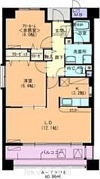 ラ・パス大井橋 1SLDKの間取図画像