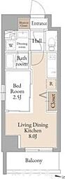 ルネフラッツ黒川II 1LDKの間取図画像