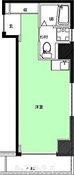 ドール丸の内 1Kの間取図画像