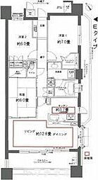 レジディア泉 3LDKの間取図画像