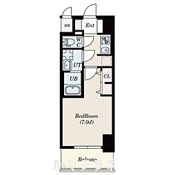 S-RESIDENCE上飯田駅前 1Kの間取図画像