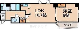 AHマンション泉 1LDKの間取図画像