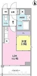 CATTLEYAGARDEN 1LDKの間取図画像