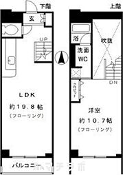 RESIDIA東桜2 1LDKの間取図画像