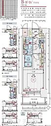エステムコート名古屋TWINEAST 1Kの間取図画像