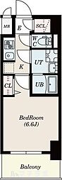 S-RESIDENCEKamimaezuSouth 1Kの間取図画像