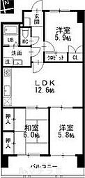 グレイスコート千代田 3LDKの間取図画像