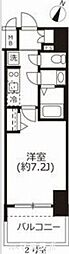 アドバンス名古屋モクシー 1Kの間取図画像