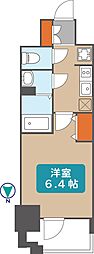 プレサンス鶴舞駅前レジス 1Kの間取図画像