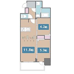 MAXIV名古屋上前津 2LDKの間取図画像