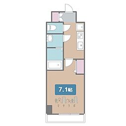 名古屋市千種区内山2丁目マンション 1Kの間取図画像