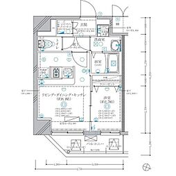 名古屋市中区千代田4丁目マンション 1LDKの間取図画像