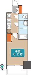 プレサンス鶴舞駅前レジス 1Kの間取図画像