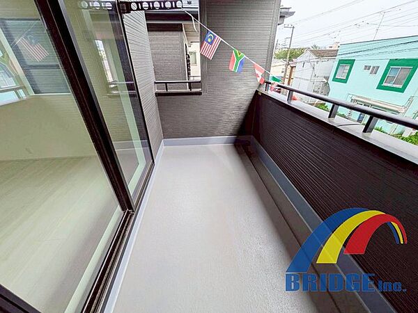 バルコニーを拡大表示