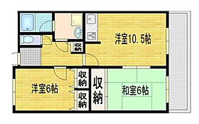 大阪府大阪市浪速区恵美須西3丁目3-14-23（賃貸マンション2LDK・11階・58.00㎡） その2