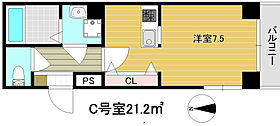 グランパシフィック難波元町  ｜ 大阪府大阪市浪速区元町3丁目（賃貸マンション1R・3階・21.20㎡） その2