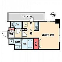 エスライズ難波  ｜ 大阪府大阪市浪速区敷津西1丁目（賃貸マンション1K・7階・24.48㎡） その2