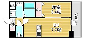 大阪難波Noah  ｜ 大阪府大阪市浪速区稲荷1丁目（賃貸マンション1DK・3階・28.47㎡） その2