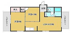 新栄プロパティー大正  ｜ 大阪府大阪市大正区鶴町1丁目（賃貸マンション2LDK・4階・46.00㎡） その2