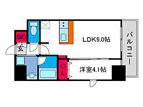 gm難波ウエストD.C.  ｜ 大阪府大阪市浪速区桜川4丁目（賃貸マンション1LDK・3階・32.62㎡） その2