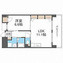 大阪府大阪市西成区鶴見橋1丁目（賃貸マンション1LDK・9階・45.22㎡） その2