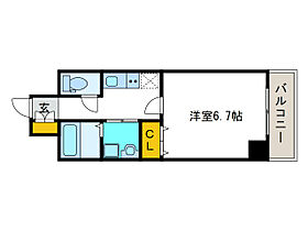 Ms PalazzO UNIVERSAL  ｜ 大阪府大阪市大正区三軒家東4丁目（賃貸マンション1K・4階・25.00㎡） その2