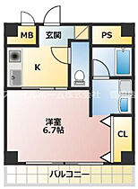 J.S桜町 401 ｜ 愛知県豊田市桜町1丁目3（賃貸マンション1R・4階・23.51㎡） その2