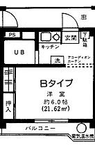 サンシャルム池上 402 ｜ 東京都大田区池上４丁目27-5（賃貸マンション1K・4階・21.62㎡） その2