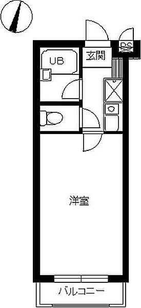 スカイコート志村坂上 ｜東京都板橋区小豆沢4丁目(賃貸マンション1K・1階・18.63㎡)の写真 その2