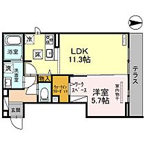 D-ROOM新倉一丁目 103 ｜ 埼玉県和光市新倉1丁目4088番1（賃貸アパート1LDK・1階・41.44㎡） その1