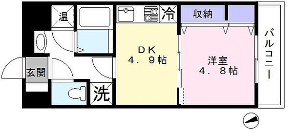 東京都豊島区上池袋3丁目(賃貸マンション1DK・1階・29.36㎡)の写真 その2