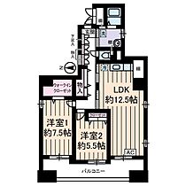 東京都豊島区東池袋2丁目（賃貸マンション2LDK・6階・71.54㎡） その2