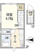 ＢＥテラス本蓮沼 203 ｜ 東京都板橋区泉町（賃貸アパート1K・2階・20.53㎡） その2