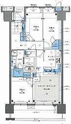 ライオンズ板橋西台ブライトハウス 3LDKの間取図画像