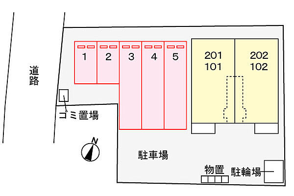 レジデンス　ゆう 102｜鳥取県倉吉市上井(賃貸アパート1LDK・1階・46.35㎡)の写真 その29