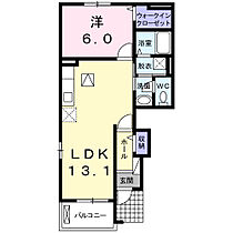 リール　リジェールI 101 ｜ 鳥取県東伯郡湯梨浜町大字田後167-4（賃貸アパート1LDK・1階・45.39㎡） その2