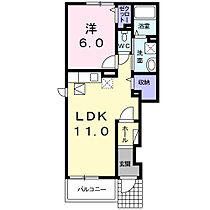 ヴィラ・スウィート 101 ｜ 鳥取県倉吉市新田392-5（賃貸アパート1LDK・1階・42.54㎡） その2