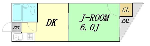 プレアール塚本2 ｜大阪府大阪市淀川区塚本1丁目(賃貸マンション1DK・2階・20.00㎡)の写真 その2