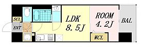 大阪府大阪市西区新町4丁目（賃貸マンション1LDK・12階・32.31㎡） その2