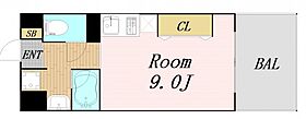 大阪府大阪市都島区友渕町2丁目（賃貸マンション1R・1階・24.43㎡） その2