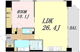 大阪府大阪市中央区鎗屋町1丁目（賃貸マンション1LDK・15階・84.07㎡） その2