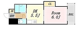 大阪府大阪市北区本庄東2丁目（賃貸マンション1DK・4階・26.75㎡） その2