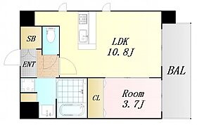 大阪府大阪市淀川区木川東2丁目（賃貸マンション1LDK・2階・34.86㎡） その2