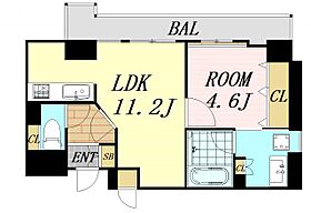 大阪府大阪市北区菅原町（賃貸マンション1LDK・15階・40.51㎡） その2