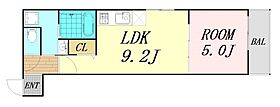 大阪府大阪市西区川口4丁目（賃貸アパート1LDK・1階・33.60㎡） その1