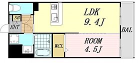 大阪府吹田市垂水町3丁目（賃貸マンション1LDK・15階・35.46㎡） その2